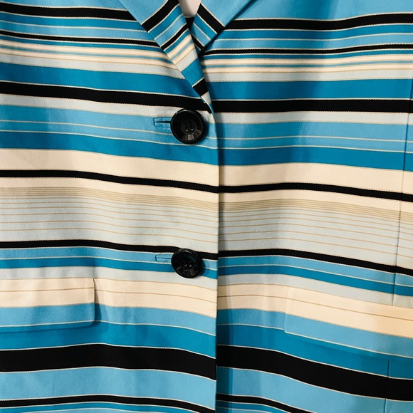 Vintage Talbots Stripe Blaxer Jacket - Picture 7 of 7
